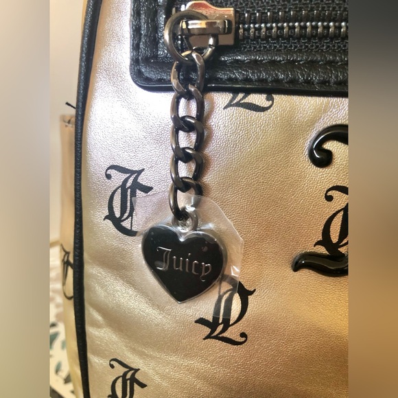 Juicy Couture Gold with Rainbow Hue Small Backpack NWT - Picture 4 of 7